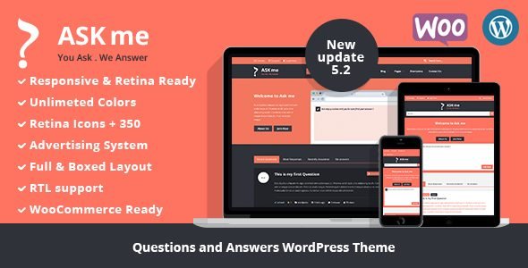 Ask Me  Responsive Questions & Answers WordPress 6.9.6