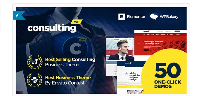 Consulting  Business and Finance WordPress theme 6.5.16