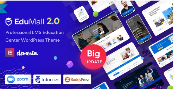 EduMall  Professional LMS Education Center WordPress Theme 3.7.0